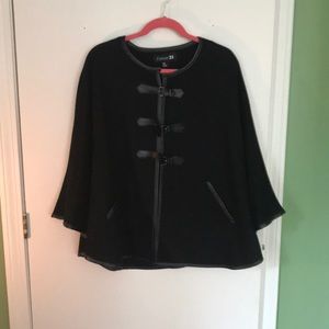 Forever 21 winter poncho